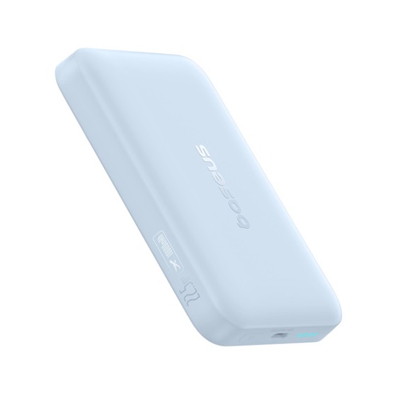 Baseus_EnerFill_FM11_Magnetic_vezetek_nelkuli_gyorstolto_powerbank_10000_mAh_225W_kek_60W_USB_Type-C_30cm_kabel-i784643.jpg Baseus EnerFill FM11 Magnetic vezeték nélküli gyorstöltő powerbank 10000 mAh, 22.5W, kék + 60W USB Type-C, 30cm kábel - Image 3