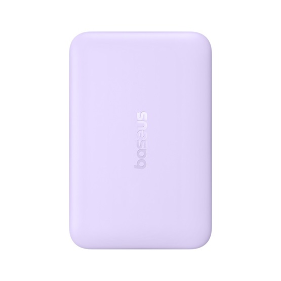 Baseus EnerFill FM11 Magnetic vezeték nélküli gyorstöltő powerbank 10000 mAh, 22.5W, lila + USB Type-C, 30cm kábel - Image 1