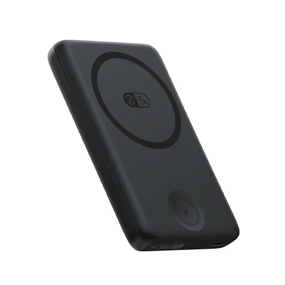 Baseus EnerFill FT11 vezeték nélküli powerbank iPhone & Apple Watch 10000 mAh, 27W, fekete + 60W USB Type-C, 30cm kábel - Image 2