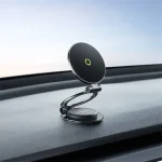 Baseus MagPro II Magnetic műszerfalra rögzíthető autós telefontartó, fekete - Image 6