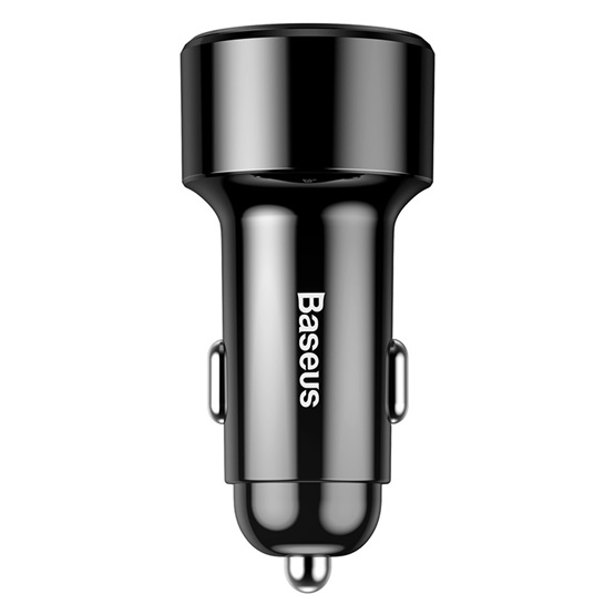 Baseus Magic autós gyorstöltő 45W, 2×USB Type-A, fekete - Image 3