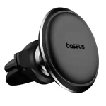Baseus Magnetic szellőzőrácsra rögzíthető autós telefontartó, fekete - Image 2