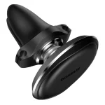 Baseus Magnetic szellőzőrácsra rögzíthető autós telefontartó, fekete - Image 4