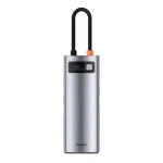 Baseus Metal Gleam 7-Port USB Type-C HUB dokkoló állomás, szürke