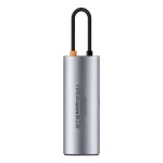 Baseus Metal Gleam 7-Port USB Type-C HUB dokkoló állomás, szürke - Image 2