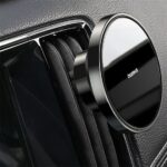 Baseus NeoGravity Magnetic szellőzőrácsra, műszerfalra rögzíthető autós telefontartó, fekete - Image 7