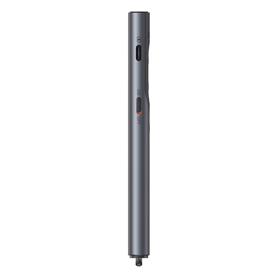 Baseus Orange Dot AI vezeték nélküli akkumulátoros prezenter és lézer mutató, szürke - Image 4