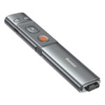 Baseus Orange Dot vezeték nélküli akkumulátoros prezenter és lézer mutató, szürke - Image 5