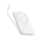 Baseus PicoGo Qi2 Magnetic vezeték nélküli gyorstöltő powerbank 10000 mAh, 27W, fehér - Image 2