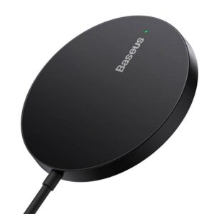 Baseus Simple Mini3 Magnetic vezeték nélküli töltő 15W, fekete