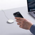 Baseus Simple Mini4 Air Magnetic vezeték nélküli töltő 15W, ezüst - Image 5