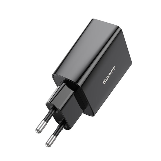 Baseus Speed Mini hálózati gyorstöltő 20W, USB Type-C, fekete - Image 4