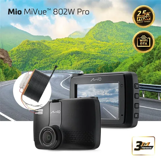 CAM_MIO_27_MiVue_802W_PRO_menetrogzito_kamera-i875944.webp CAM MIO 2,7" MiVue 802W PRO menetrögzítő kamera - Image 1