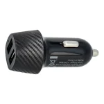 CHG AVAX CC301B CARLY 2x USB A 12W autós töltő, fekete - Image 3