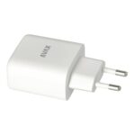 CHG AVAX CH360 SPEEDY 65W GaN hálózati töltő USB A (QC)+Type C (PD3.0), fehér - Image 2