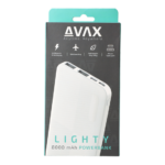 CHG AVAX PB103W LIGHTY Type-C Powerbank 8.000mAh, fehér - Image 5