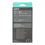 CHG AVAX PB103W LIGHTY Type-C Powerbank 8.000mAh, fehér - Image 8