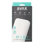 CHG AVAX PB105W MINI PD/Type-C 20W gyorstöltő Powerbank 10.000mAh, fehér - Image 7