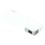 CHG AVAX PB106W LEISURE PD/Type-C 30W+QC 18W gyorstöltő Powerbank 15.000mAh, fehér - Dobozsérült termék