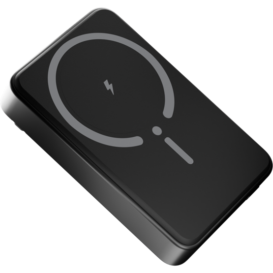 CHG AVAX PB300 FREELY 15W Mágneses Vezeték nélküli Powerbank 10.000mAh + 20W USB-C (PD3.0), fekete - Image 2