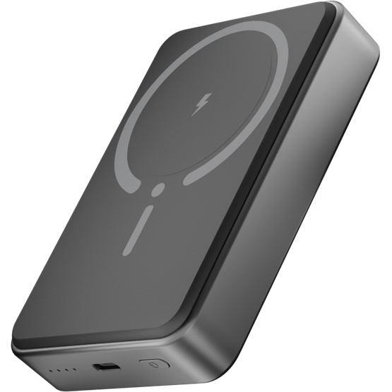 CHG AVAX PB300 FREELY 15W Mágneses Vezeték nélküli Powerbank 10.000mAh + 20W USB-C (PD3.0), fekete - Image 4