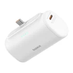 Baseus Compact gyorstöltő powerbank 5000 mAh, 20W USB Type-C csatlakozóval, fehér - Image 2