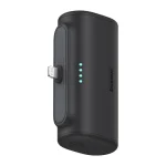 Baseus Compact gyorstöltő powerbank 5000 mAh, 20W iPhone csatlakozóval, fekete - Image 3
