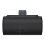 CHG Baseus Compact gyorstöltő powerbank 5000 mAh, 20W iPhone csatlakozóval, fekete - Image 5