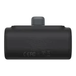 Baseus Compact gyorstöltő powerbank 5000 mAh, 20W iPhone csatlakozóval, fekete - Image 5