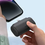 Baseus Compact gyorstöltő powerbank 5000 mAh, 20W iPhone csatlakozóval, fekete - Image 6