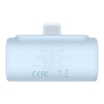 CHG Baseus Compact gyorstöltő powerbank 5000 mAh, 20W iPhone csatlakozóval, kék - Image 5