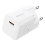 Baseus GaN5 Mini hálózati gyorstöltő 25W, USB Type-C, fehér - Image 5