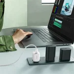 Baseus GaN5 Mini hálózati gyorstöltő 25W, USB Type-C, fehér - Image 6