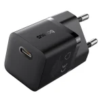 Baseus GaN5 Mini hálózati gyorstöltő 25W, USB Type-C, fekete - Image 5