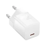 Baseus GaN5 Mini hálózati gyorstöltő 30W, USB Type-C, fehér + 100W USB Type-C, 1m kábel - Image 4