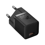 Baseus GaN5 Mini hálózati gyorstöltő 30W, USB Type-C, fekete + 100W USB Type-C, 1m kábel - Image 4