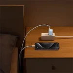 Baseus GaN5 Mini hálózati gyorstöltő 30W, USB Type-C, kék + 100W USB Type-C, 1m kábel - Image 6