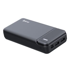 CHG DENVER PBS-20007 20 000 mAh Micro-USB+USB-C power bank - fekete - Bemutató termék