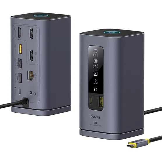 Baseus Spacemate 11-in-1 HUB és töltőállomás, szürke - Image 3