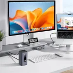 Baseus Spacemate 11-in-1 HUB és töltőállomás, szürke - Image 4