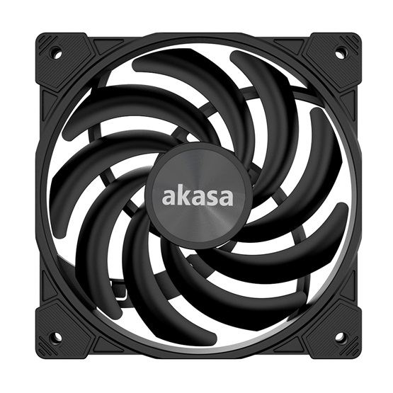 FAN Akasa - Case Fan - 12cm - Alucia XS12 Black - AK-FN122-BK - Image 2
