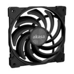 FAN Akasa - Case Fan - 12cm - Alucia XS12 Black - AK-FN122-BK - Image 3
