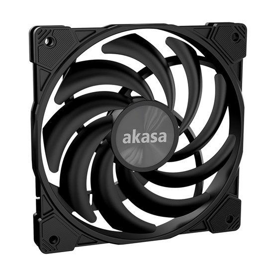 FAN Akasa - Case Fan - 12cm - Alucia XS12 Black - AK-FN122-BK - Image 3