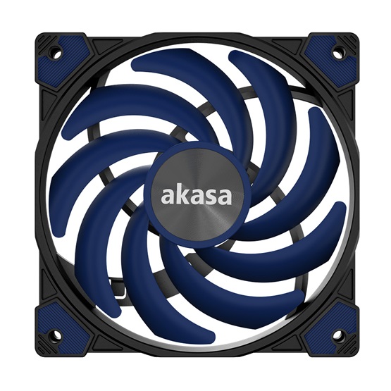 FAN Akasa - Case Fan - 12cm - Alucia XS12 Blue - AK-FN122-BL - Image 2