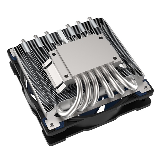 FAN Akasa Alucia H6L - Intel LGA1700 alacsony profilú CPU-hűtő - AK-CC4024HP01 - Image 3