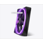 FAN NZXT F140 RGB - 140mm - fekete - RF-R14SF-B1 - Image 2