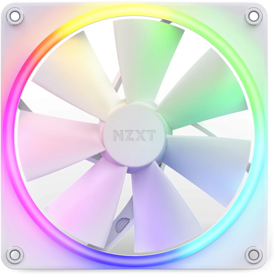FAN NZXT F140 RGB Duo - 140mm - fehér - RF-D14SF-W1 (single pack) - Image 2