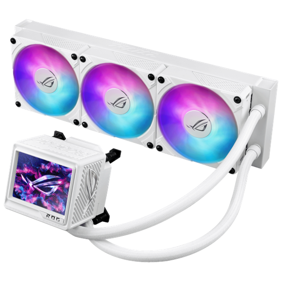 Fan ASUS ROG RYUJIN III 360 ARGB Extreme White - Vízhűtés - Image 2