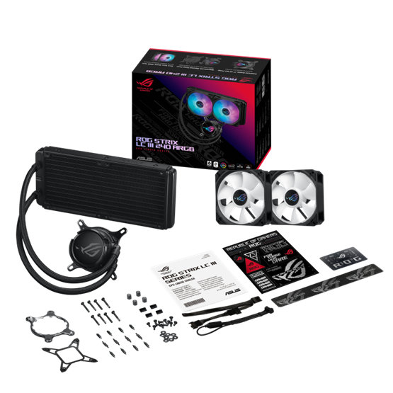 Fan ASUS ROG STRIX LC III 240 - ARGB - Vízhűtés - Image 5