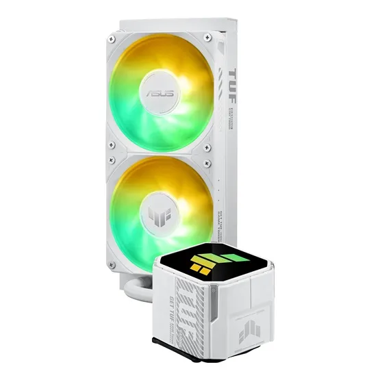 Fan ASUS TUF GAMING LC III 240 - ARGB - Vízhűtés - Fehér - Image 3